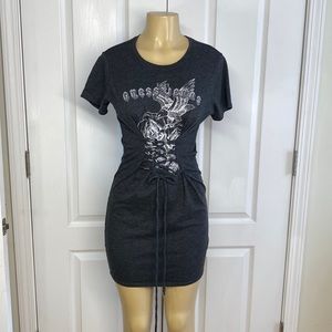 Guess dress, gray color, size S